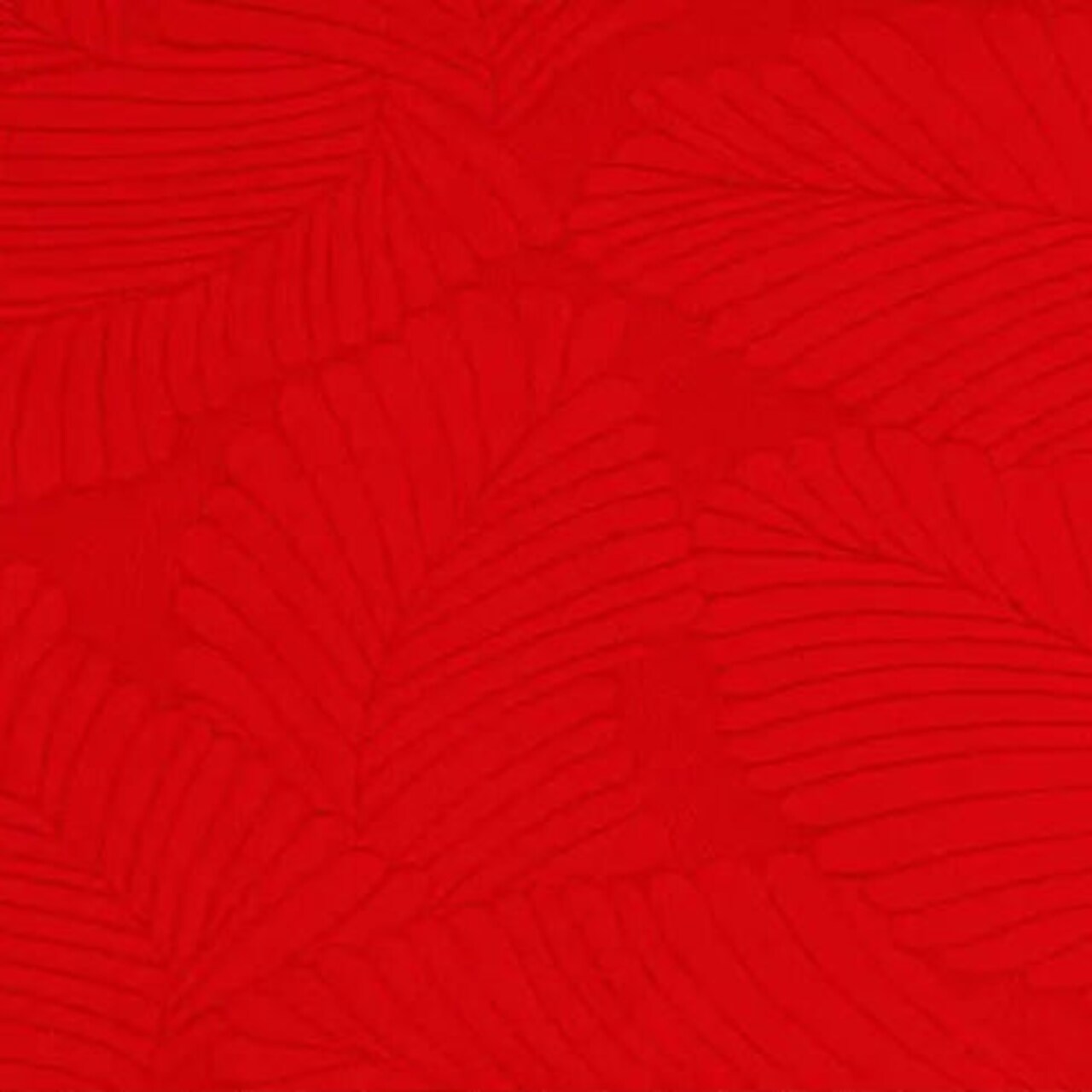 Red Scarlet Cuddle 3 Extra Wide Tropic Burnout Fabric per yard